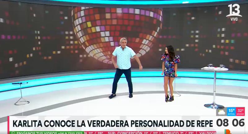 José Luis Repenning sacó los pasos prohibidos en su regreso al matinal: Karla Constant quedó sorprendida
