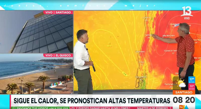Pronostican temperaturas de hasta 37°C este fin de semana en la zona central del país