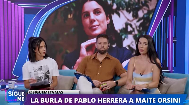 Daniela Aránguiz reaccionó a los dichos de Pablo Herrera sobre Maite Orsini.