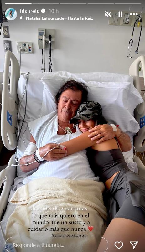 Padre de Tita Ureta sufrió un pre infarto.