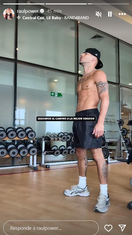 Historia de Raúl Peralta en el mismo gimnasio que Alesenka.