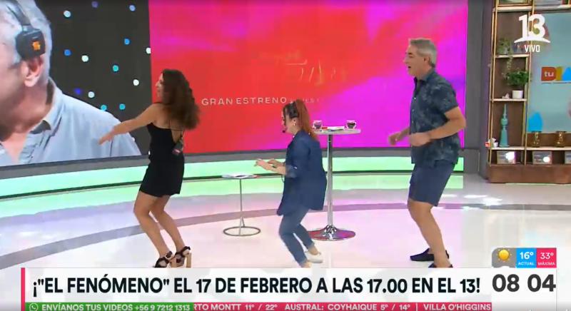 José Luis Repenning y Karla Constant bailando Axé Bahía