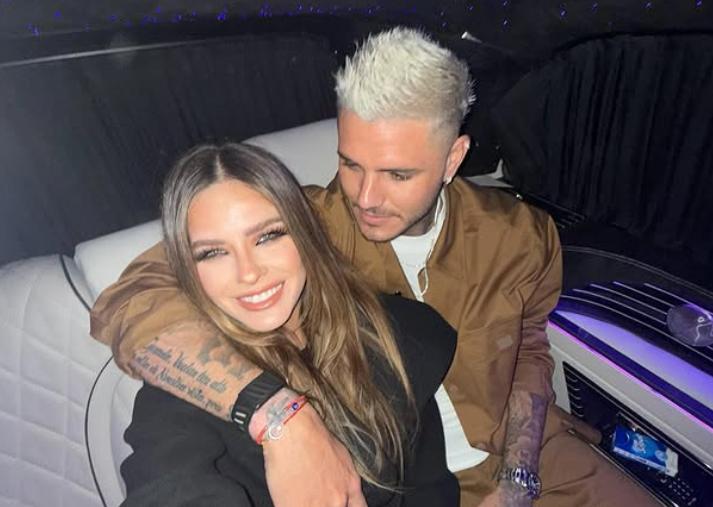 China Suárez junto a Mauro Icardi, su nuevo novio.
