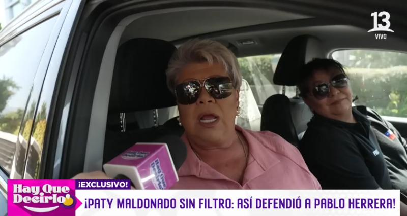 Paty Maldonado se sumó a la polémica de Pablo Herrera.