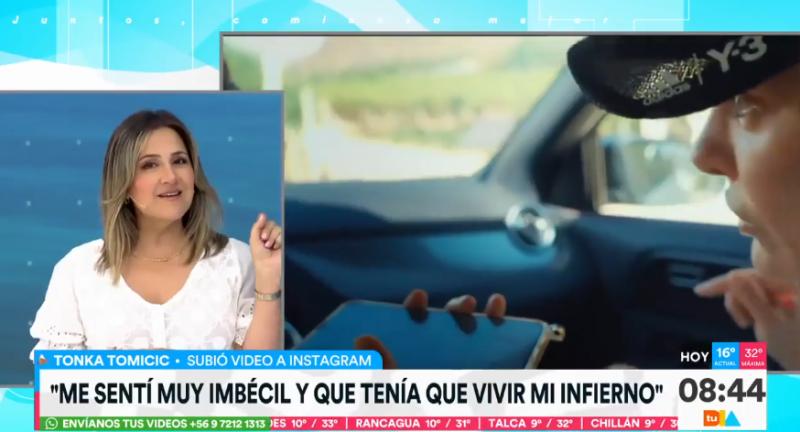 Michelle Adam se refirió al documental que estrenará Tonka Tomicic.