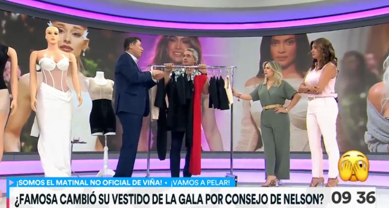 Famosa tuvo que cambiar el vestido que tenía preparado para la gala del Festival de Viña tras consejo del "Colombiano".