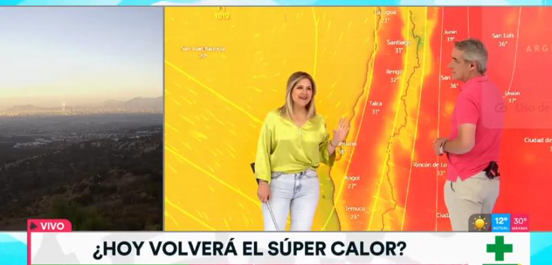 Michelle Adam nos entrega el pronóstico del tiempo para hoy en Santiago.