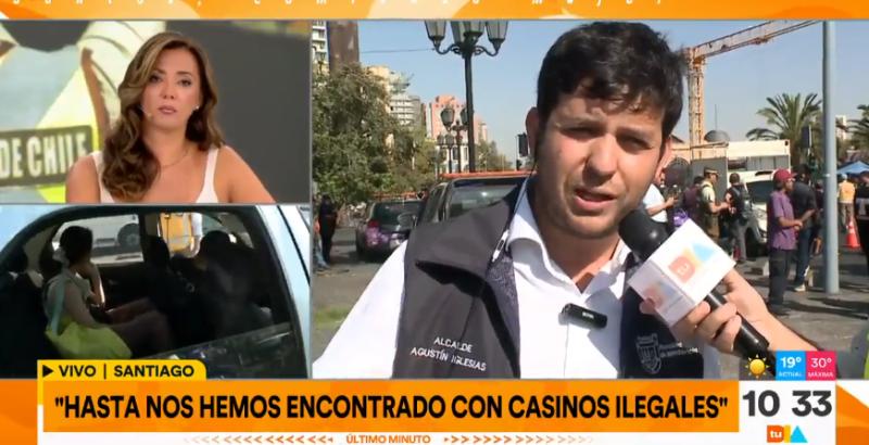 Alcalde de Independencia, Agustín Iglesias.