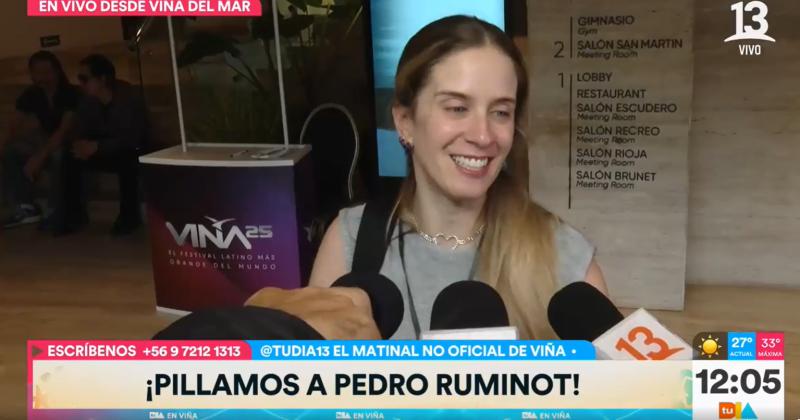 Alison Mandel sobre el show de Pedro Ruminot en Viña 2025 esta noche