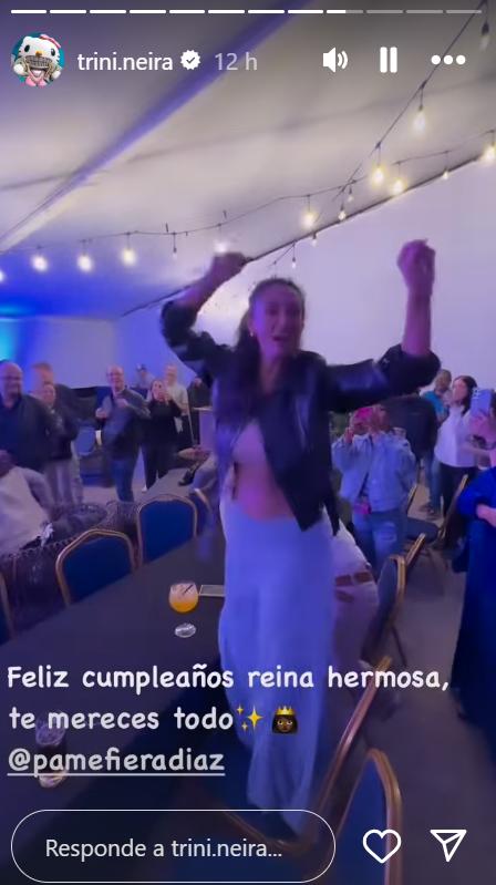 El mensaje de Trini Neira a Pamela Díaz en su cumpleaños.