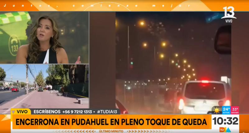 Registran video de encerrona en pleno toque de queda: delincuentes interceptaron a mujer que viajaba con su hija pequeña