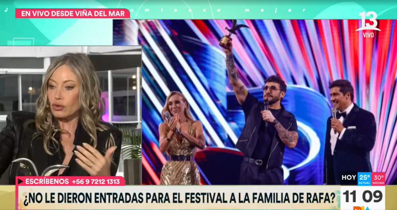 Marcela Vacarezza aclara la supuesta polémica festivalera