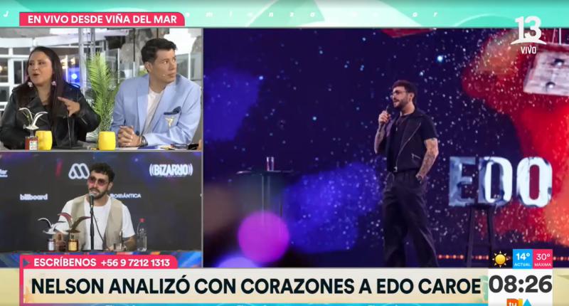 El análisis de El Colombiano sobre el look de Edo Caroe en Viña 2025