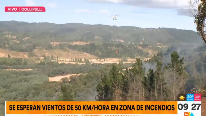 Incendios en Collipulli