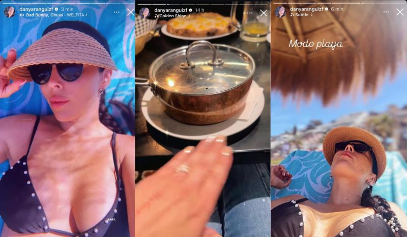 Daniela Aránguiz - historias de Instagram.