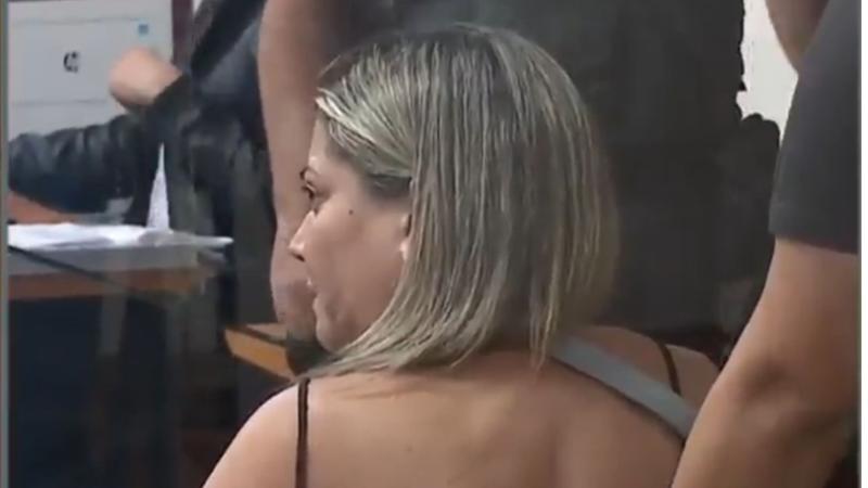 Denisse Campos en audiencia de formalización