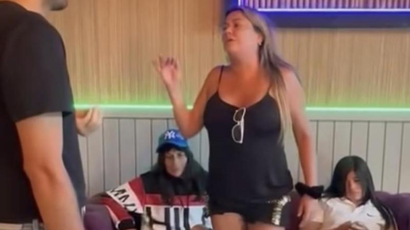 Denisse Campos en el polémico video