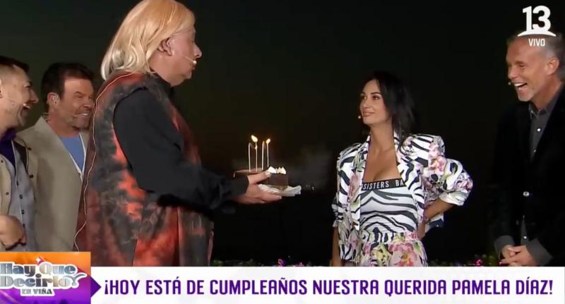 Willy Sabor y su broma a Pamela Díaz por su cumpleaños