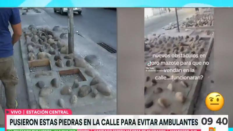 La particular medida de Estación Central para erradicar el comercio ambulante