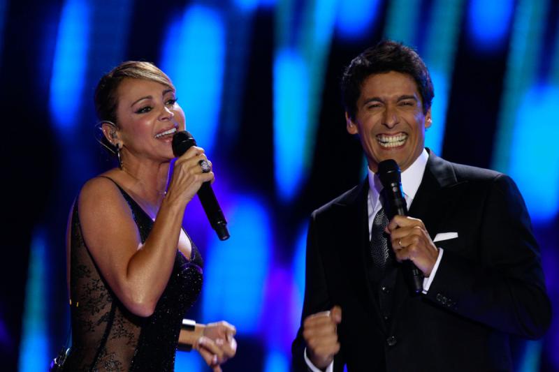 Eva Gómez en el Festival de Viña