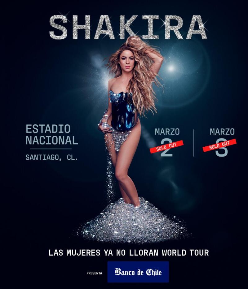 Las Mujeres ya no lloran World Tour.