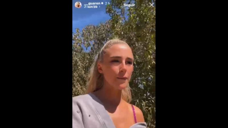 Guarén, Valentina Torres, en sus rede sociales