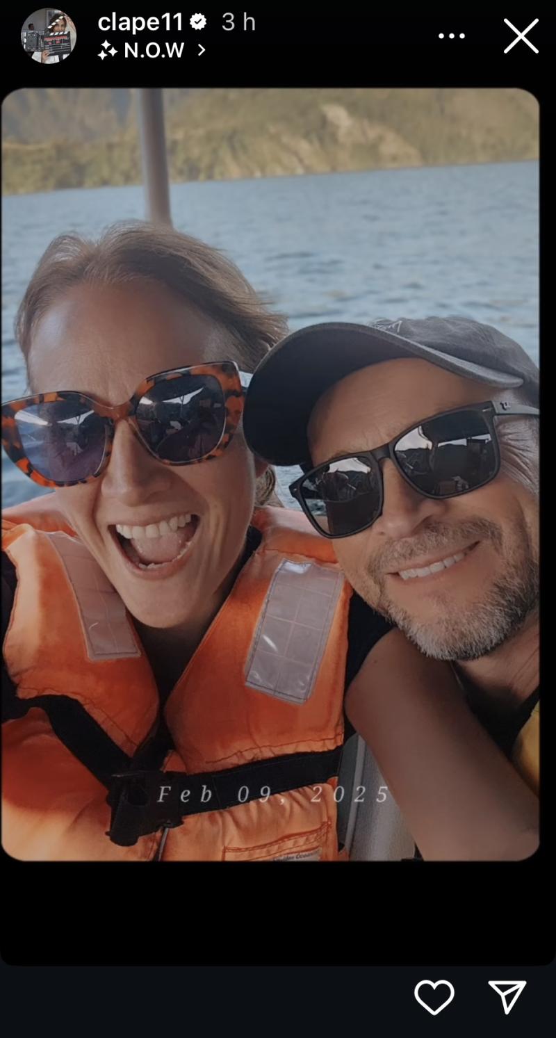 Claudia Pérez y Carlos Valdivia - Instagram