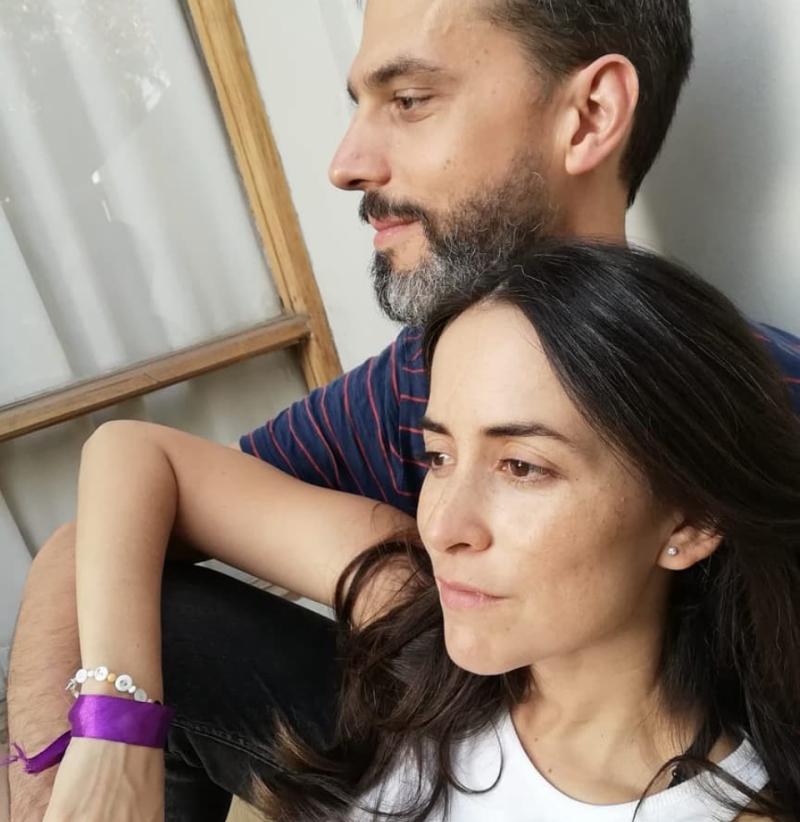 Lorena Bosch y su esposo francés - Instagram