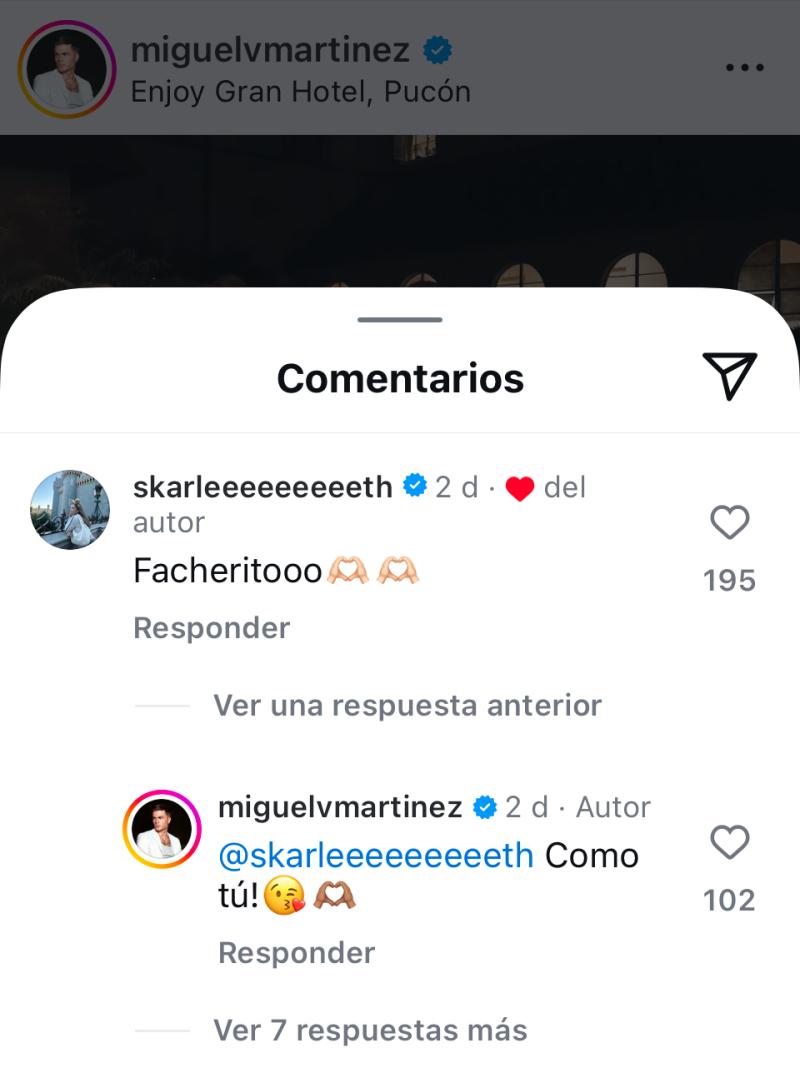 Skarleth Labra y Miguel Martínez - Instagram