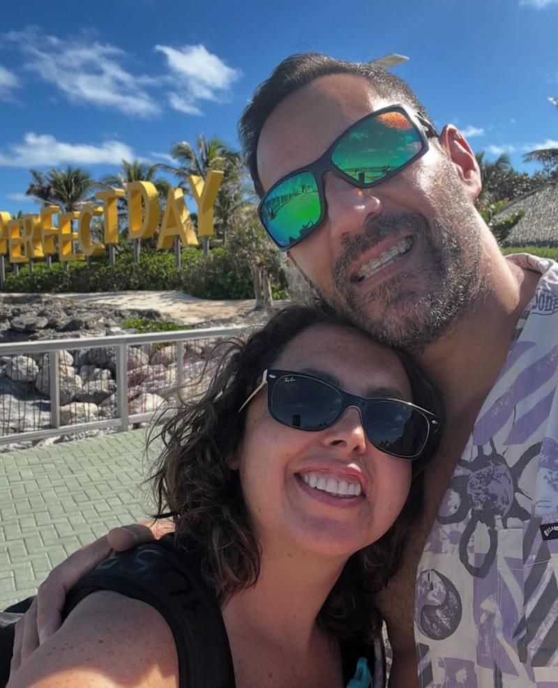 Chiqui Aguayo y Karim Sufan - Instagram