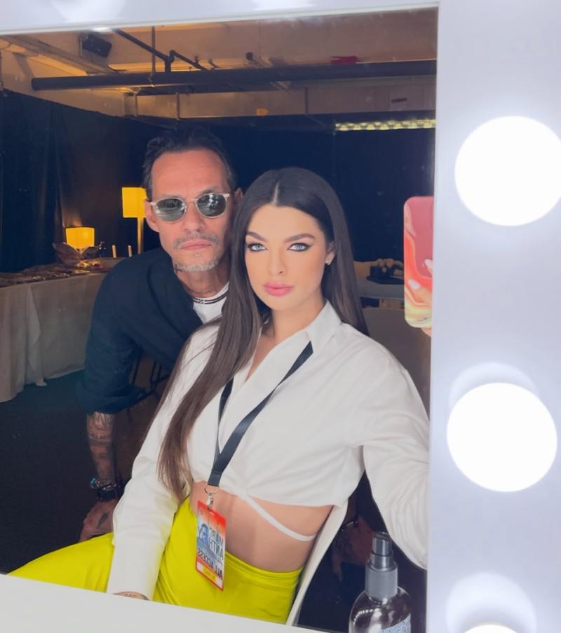 Marc Anthony y Nadia Ferreira - Instagram