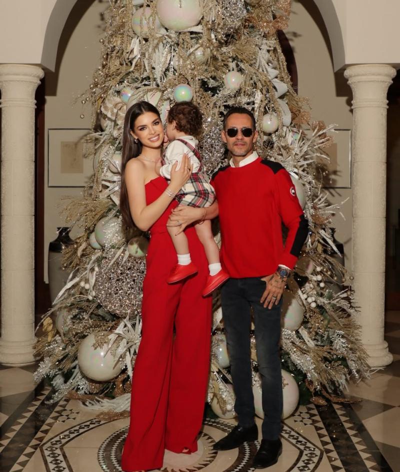 Nadia Ferreira y Marc Anthony - Instagram