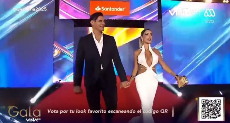 Facundo González y Oriana Marzoli - Gala de Viña 2025
