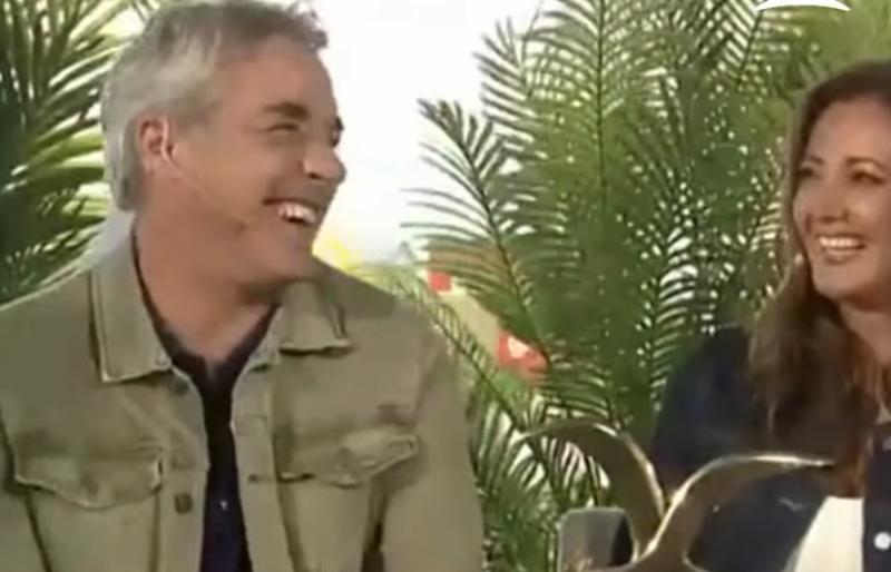 Repe y Pri tras escuchar el mensaje al animador