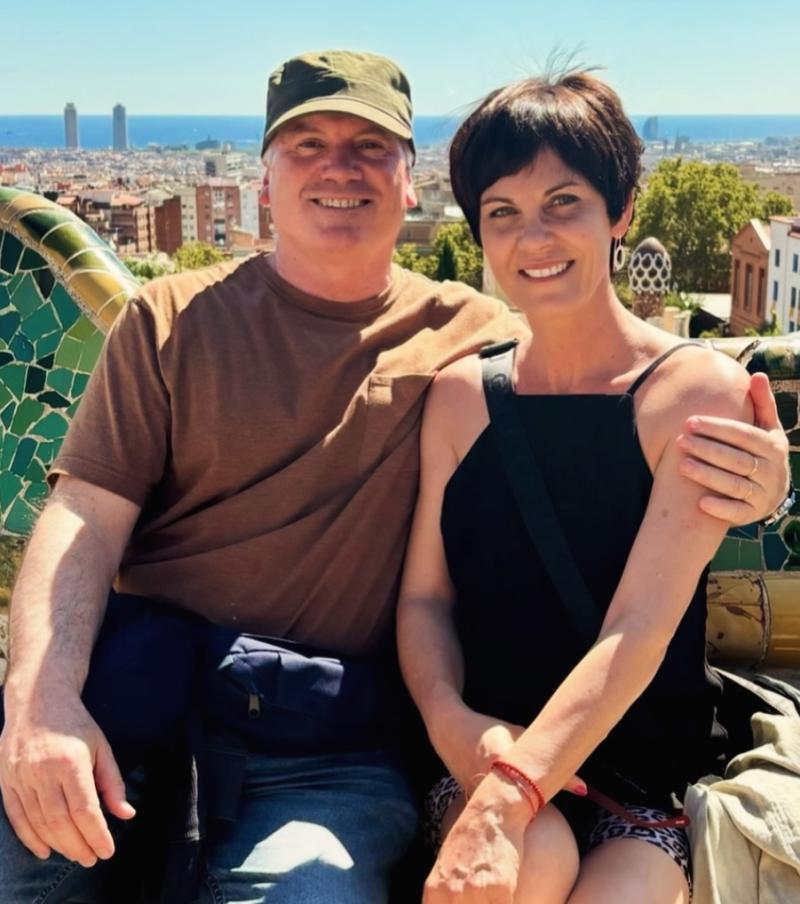 Felipe Castro y Paola Volpato - Instagram