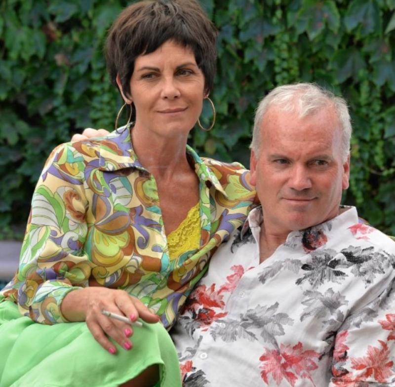 Paola Volpato y actor Felipe Castro - Instagram