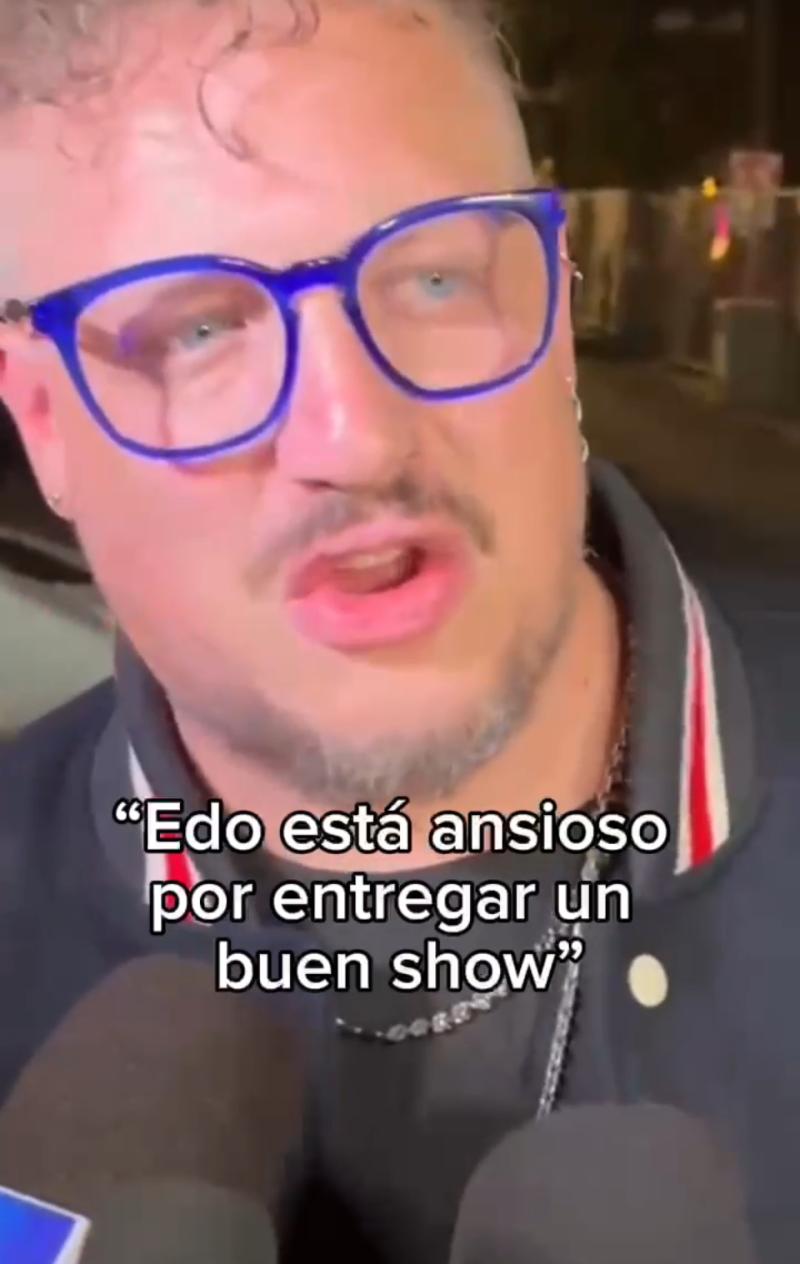 Tomás Leiva habla de Edo Caroe previo a su show en Viña 2025