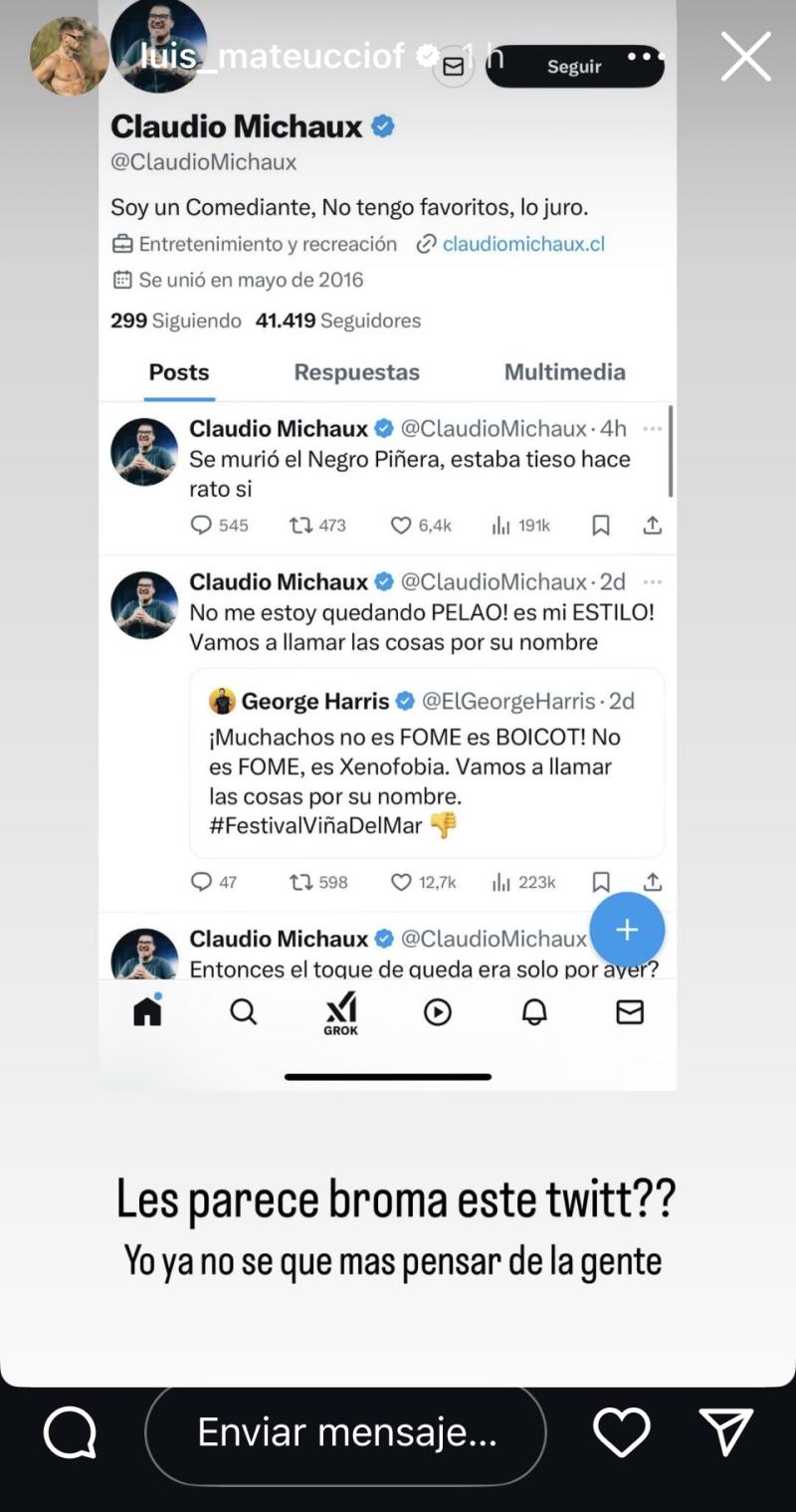 Luis Mateucci - Instagram