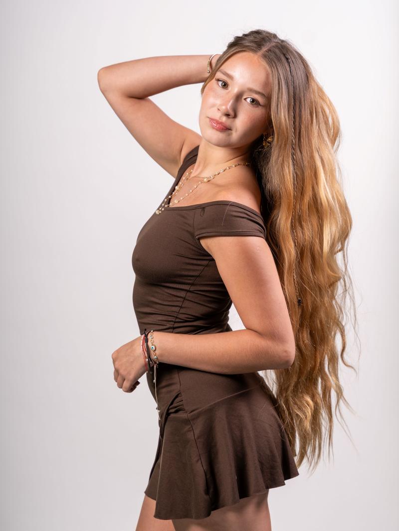 Isidora Gutiérrez, hija de Daniella Gutiérrez.