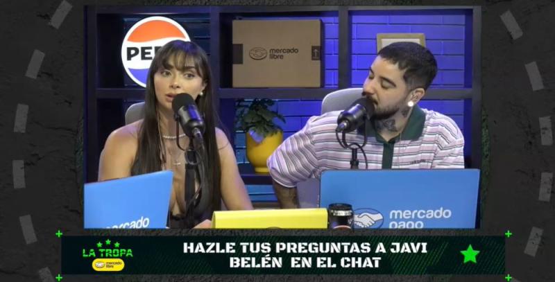 Javiera Belén en "La Tropa de Mercado Libre"