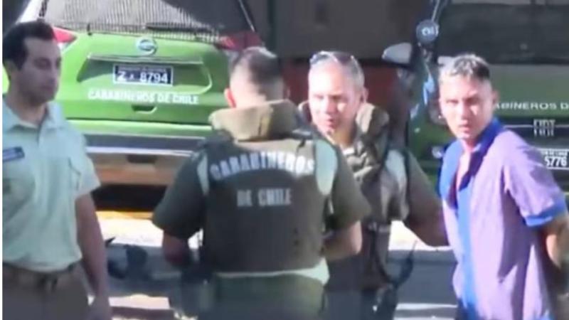 La detención de Jean Paul Pineda tras chocar en estado de ebriedad