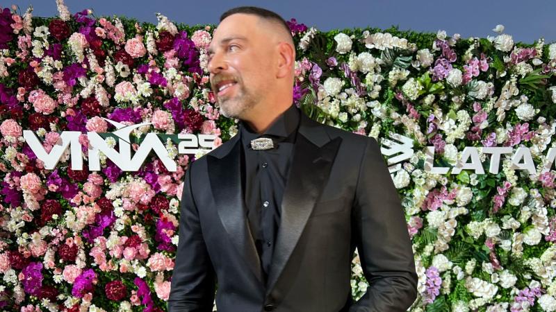 José Antonio Neme en la gala del Festival de Viña