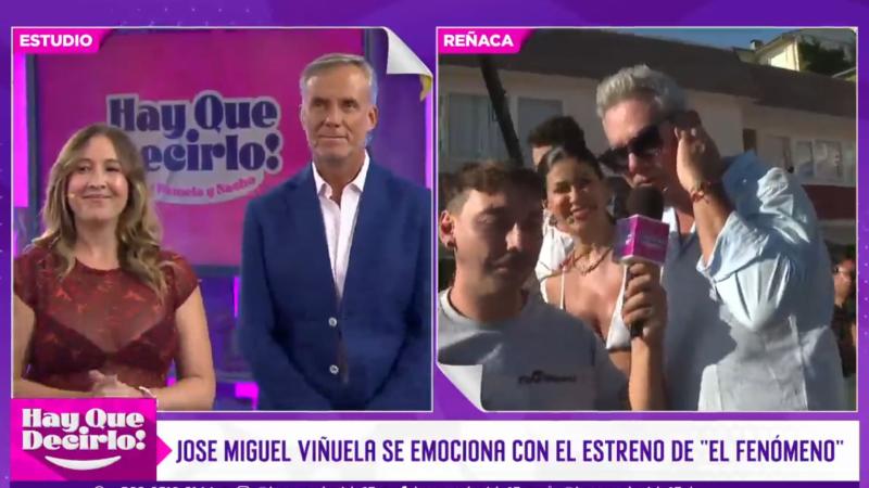 José Miguel Viñuela, el animador de Canal 13