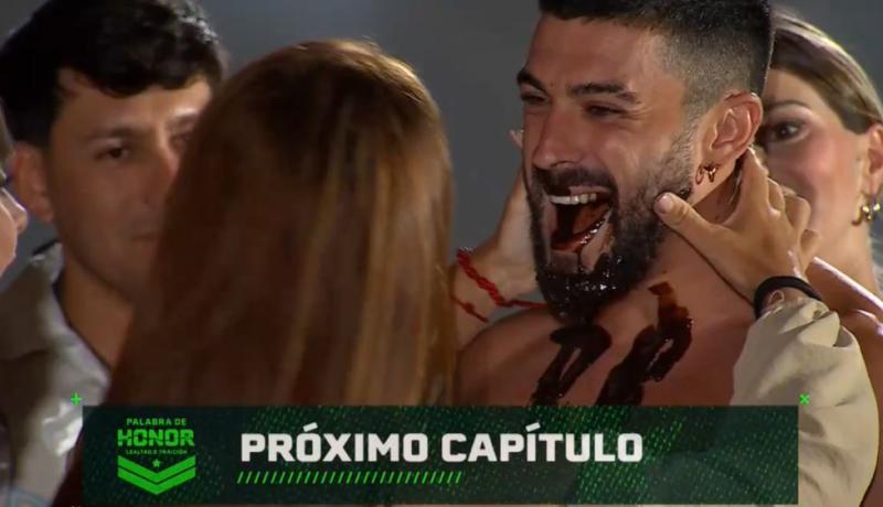 Josué Bernal y Daniela Requena en la fiesta