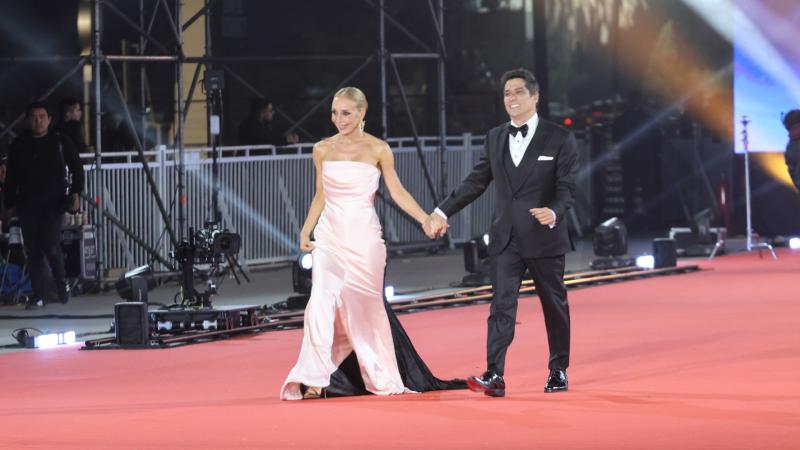 Karen Doggenweiler y Rafael Araneda - Créditos: ATON