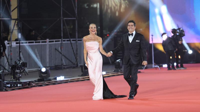 Karen Doggenweiler y Rafael Araneda - Créditos: ATON