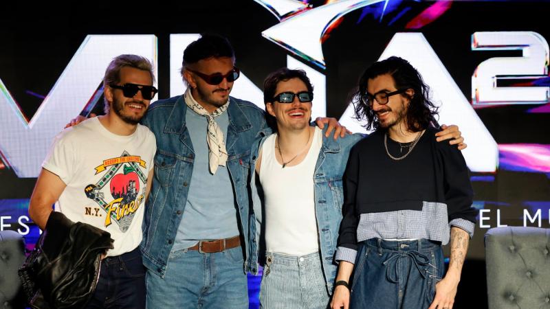 El grupo Morat iba abrir la tercera noche del Festival de Viña 2025 - Créditos: ATON