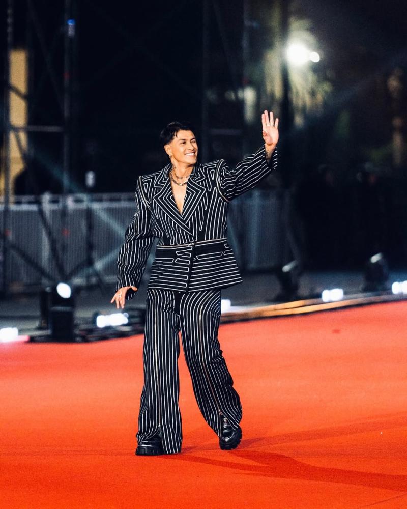 Nicolás Solabarrieta en la Gala de Viña