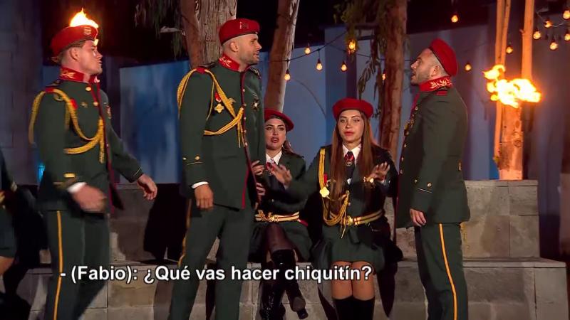 Fabio y Jenko casi a los golpes