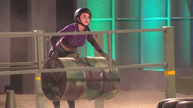 Javiera Belén en la prueba de salvación